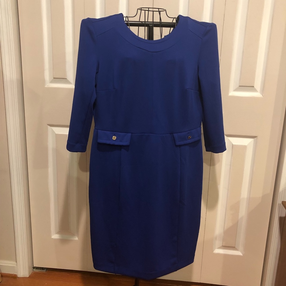 Blue size L Liz Claiborne dress